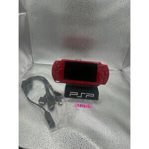 psp 3000 w/charger adapter & new battery